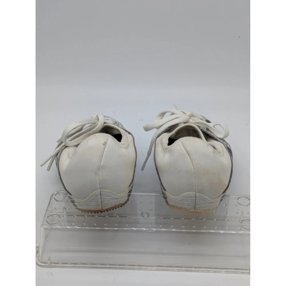 Adidas Sprintstar Track Spikes White Gray Sprint Running Shoes Men's 7